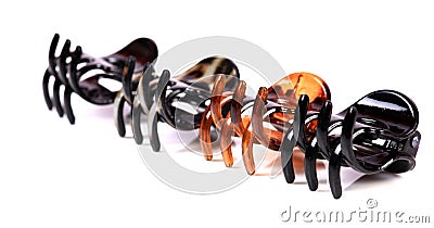 Hair clips Stock Photo