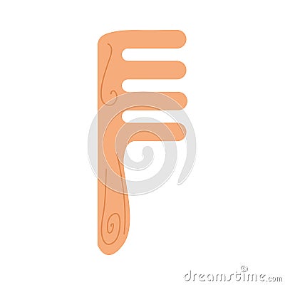 Hair comb icon vector design Vector Illustration