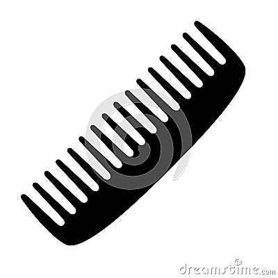 Hair combs vector icon. Vector Illustration