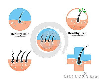 hair root icon vector illustration design Vector Illustration