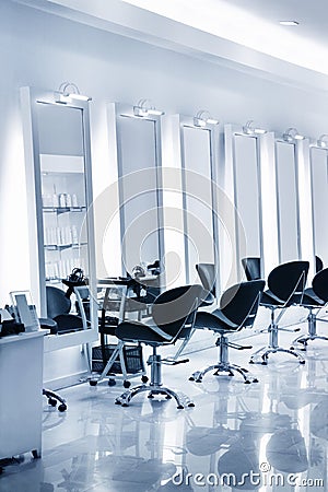 Hair salon Stock Photo