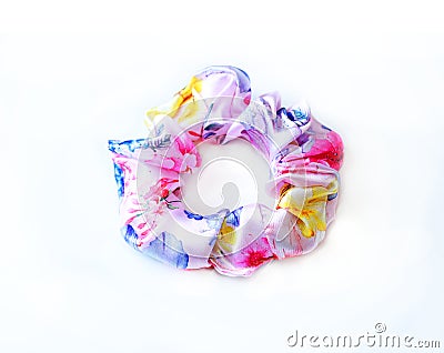 Hair Scrunchies Stock Photo