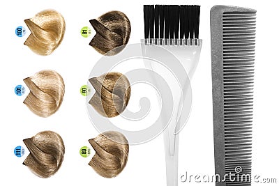 Hairdresser's tools Stock Photo
