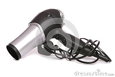 Hairdrier cutout Stock Photo