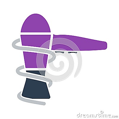 Hairdryer Icon Vector Illustration