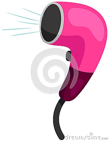 Hairdryer Vector Illustration