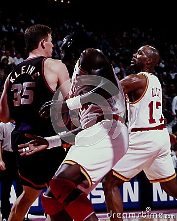 Hakeem Olajuwon, Houston Rockets Editorial Stock Photo