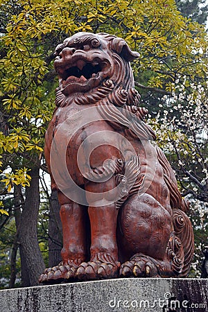 Hakusan Shrine, Niigata, Japan Stock Photo