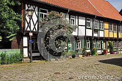 Halberstadt, Saxony Anhalt, Germany Stock Photo