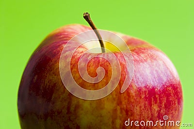 Half Apple Stock Photo