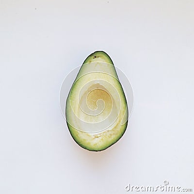 half of avocado Editorial Stock Photo