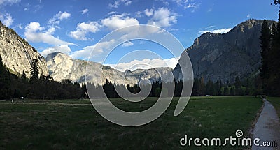 Half Dome in Yosemite national park Stock Photo