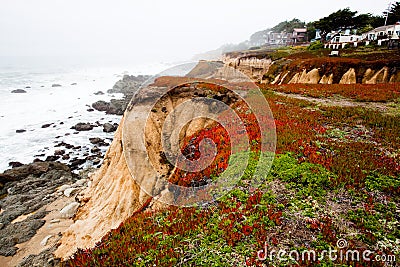 Half Moon Bay Stock Photo