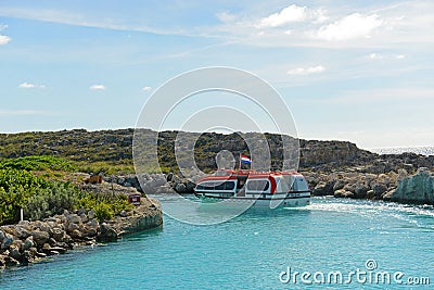 Half Moon Cay, Bahamas Editorial Stock Photo