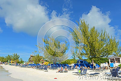 Half Moon Cay, Bahamas Editorial Stock Photo