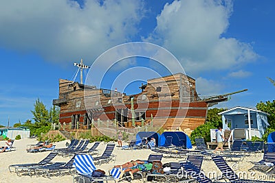 Half Moon Cay, Bahamas Editorial Stock Photo