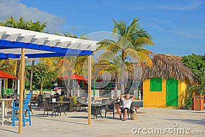 Half Moon Cay, Bahamas Editorial Stock Photo