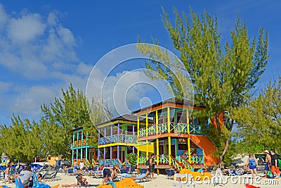 Half Moon Cay, Bahamas Editorial Stock Photo