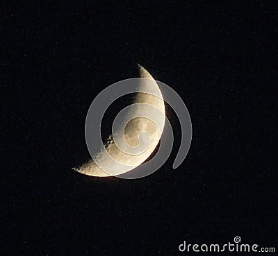 Half moon Stock Photo