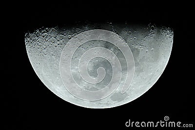 Half moon Stock Photo