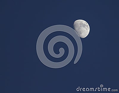 Half moon Stock Photo