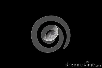 Half moon Stock Photo