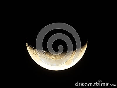 Half moon Stock Photo