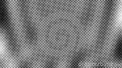 Half tone of many dots, computer generated abstract background, 3D render backdrop with optical illusion effect Stock Photo