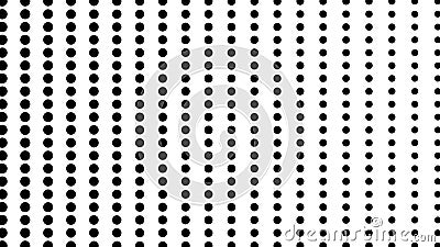 Half tone of many dots, computer generated abstract background, 3D render Stock Photo