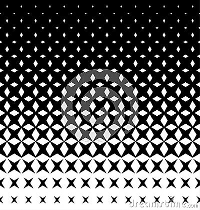 Halftone abstract background with rhombuses. Seamless vector pattern. EPS 10 Stock Photo