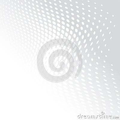 Halftone background Vector Illustration