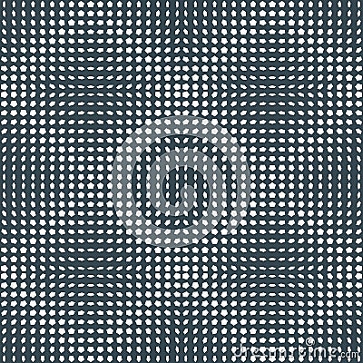 Halftone background seamless pattern Vector Illustration