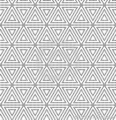 HALFTONE DESIGN TEXTURE. DOTS TRELLIS SAEMLESS VECTOR PATTERN Vector Illustration