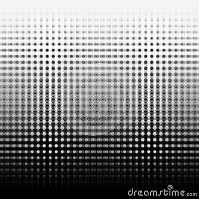 Halftone dots on white background Vector Illustration