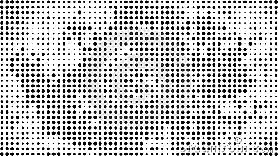 Halftone dotted background. Halftone effect vector pattern. Circ Vector Illustration