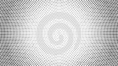 Halftone dotted background. Halftone effect vector pattern. Circle dots isolated on the white background. Vector Illustration