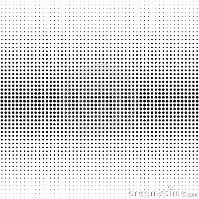 Halftone dotted background. Halftone effect vector pattern. Circle dots isolated on the white background. Vector Illustration