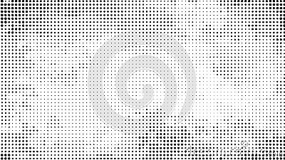 Halftone dotted background. Halftone effect vector pattern. Circle dots isolated on the white background. Vector Illustration