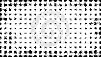 Halftone dotted background. Halftone effect vector pattern. Circ Vector Illustration