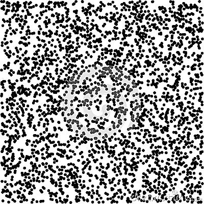 Halftone dotted background randomly distributed. Halftone effect Vector Illustration