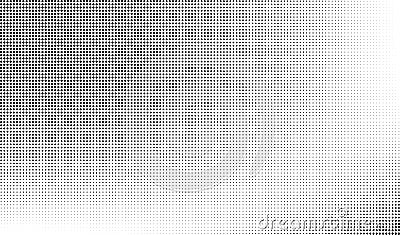 Halftone gradient. Dotted gradient, smooth dots spraying and halftones dot background. Vector geometric pattern Vector Illustration