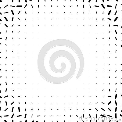 Halftone Lines Fade Effect. Halftone Simple Pattern. Pop-Art Halftone Gradient. Vector Illustration. Dynamic Retro Background Vector Illustration