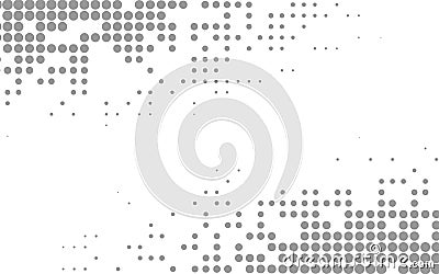 Halftone pattern. Halftone background. Halftone texture. Vector Illustration