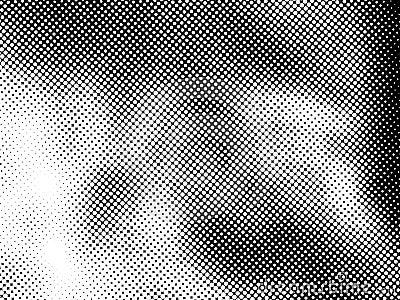 Halftone Pattern. Set of Dots. Dotted Texture. Overlay Grunge Template. Distress Linear Design. Fade Monochrome Points. Cartoon Illustration