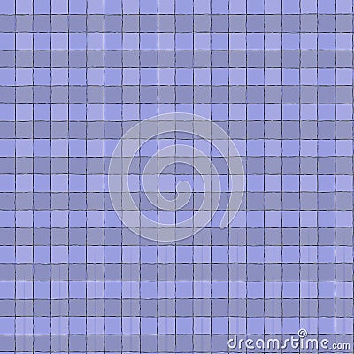 Halftone square geometric pattern in blue color Stock Photo