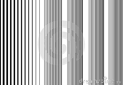 Halftone vertical straight, parallel and random lines, stripes pattern and background. Lines vector illustrations. Streaks, strips Vector Illustration