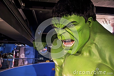 Halk Wax Figure Editorial Stock Photo