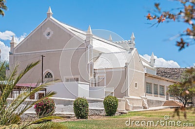 Hall, Dutch Reformed Church, Prince Albert Stock Photo