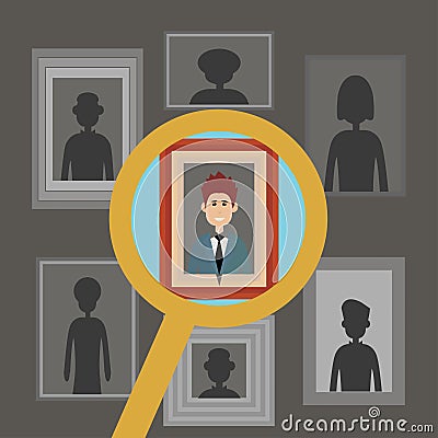 Hall of fame business Vector Illustration