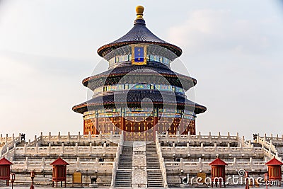Hall of Prayer for Good Harvest, Temple of Heaven Stock Photo